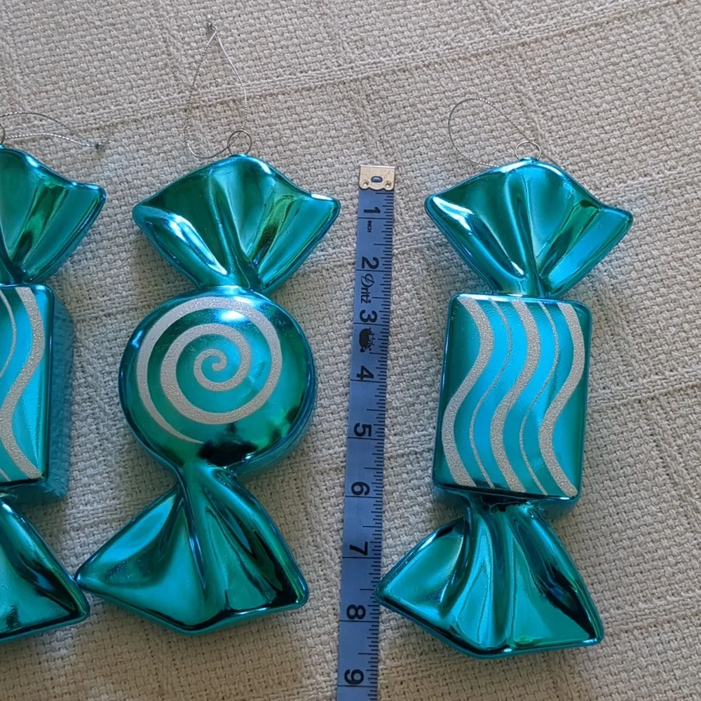 Blue Candy-Shaped Ornaments/ Party Decorations